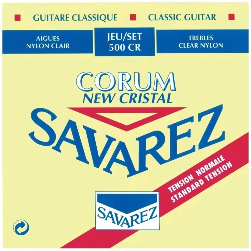 Savarez 7165329 Struny do gitary klasycznej Corum New Cristal